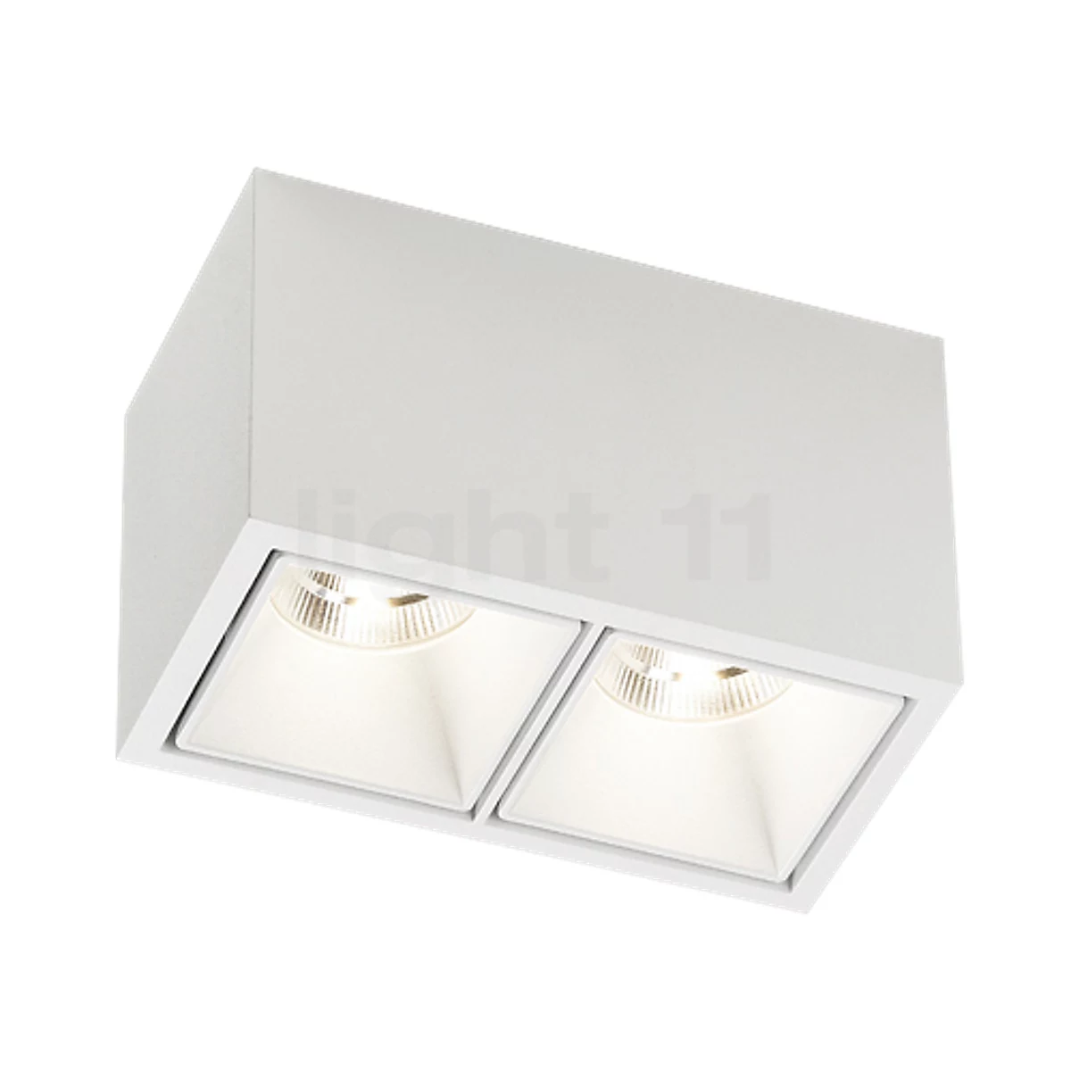 Delta Light Boxy L+ Lampada da soffitto 2 fuochi LED