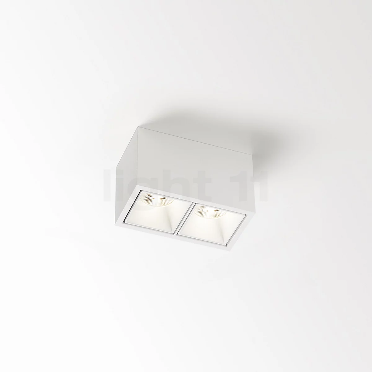 Delta Light Boxy L+ Lampada da soffitto 2 fuochi LED