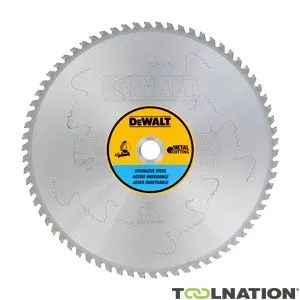 DeWalt Accessori DT1921-QZ Lama HM 355 x 25,4 mm 70T Inox (secca)