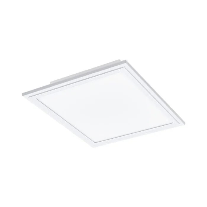 EGLO SALOBRENA-A Plafoniera LED Bianco, 1-Luce, Telecomando