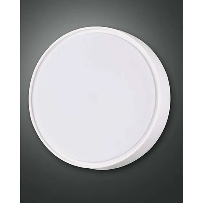 Fabas Luce HATTON Plafoniera da esterno Bianco, 2-Luci