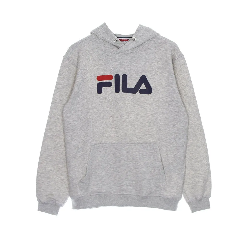 Felpa Leggera Cappuccio Uomo Barumini Light Grey Melange