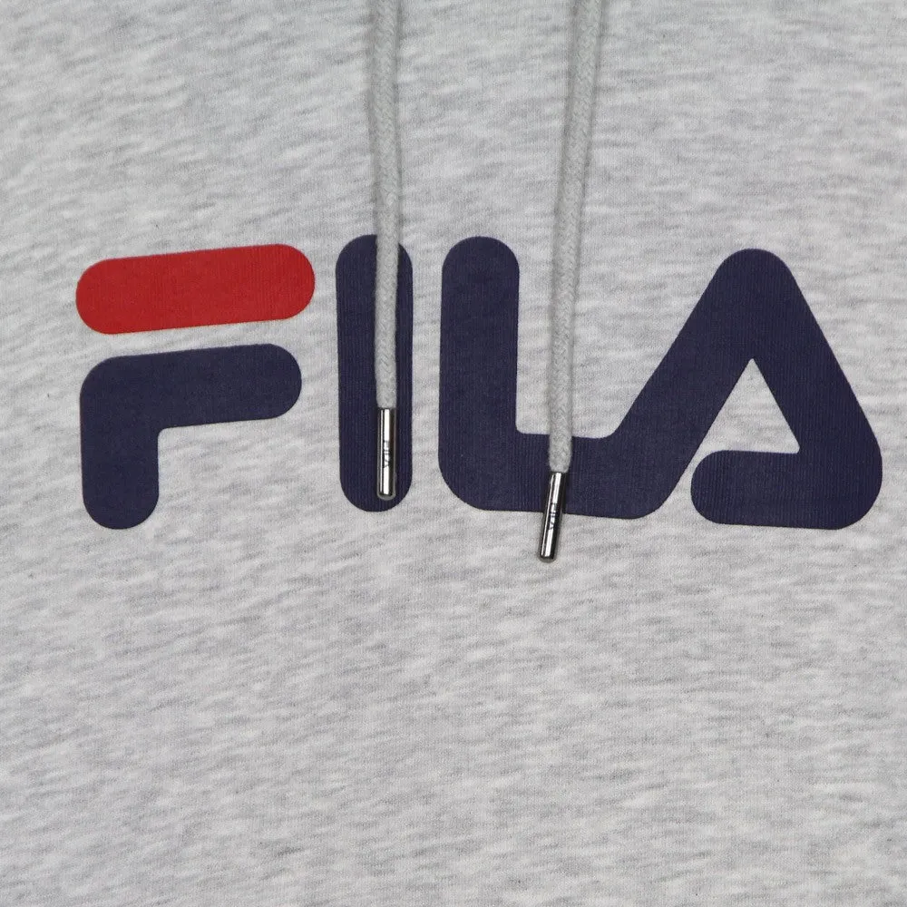 Felpa Leggera Cappuccio Uomo Barumini Light Grey Melange