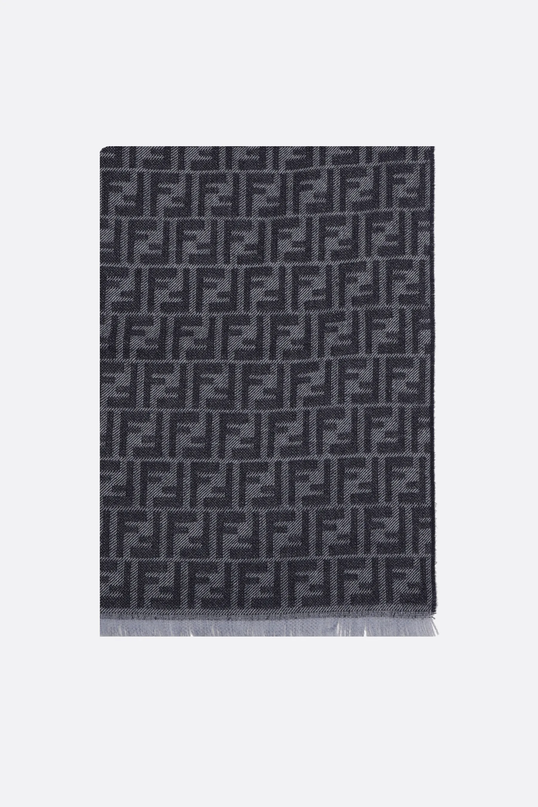  FENDI sciarpa in lana FF 
