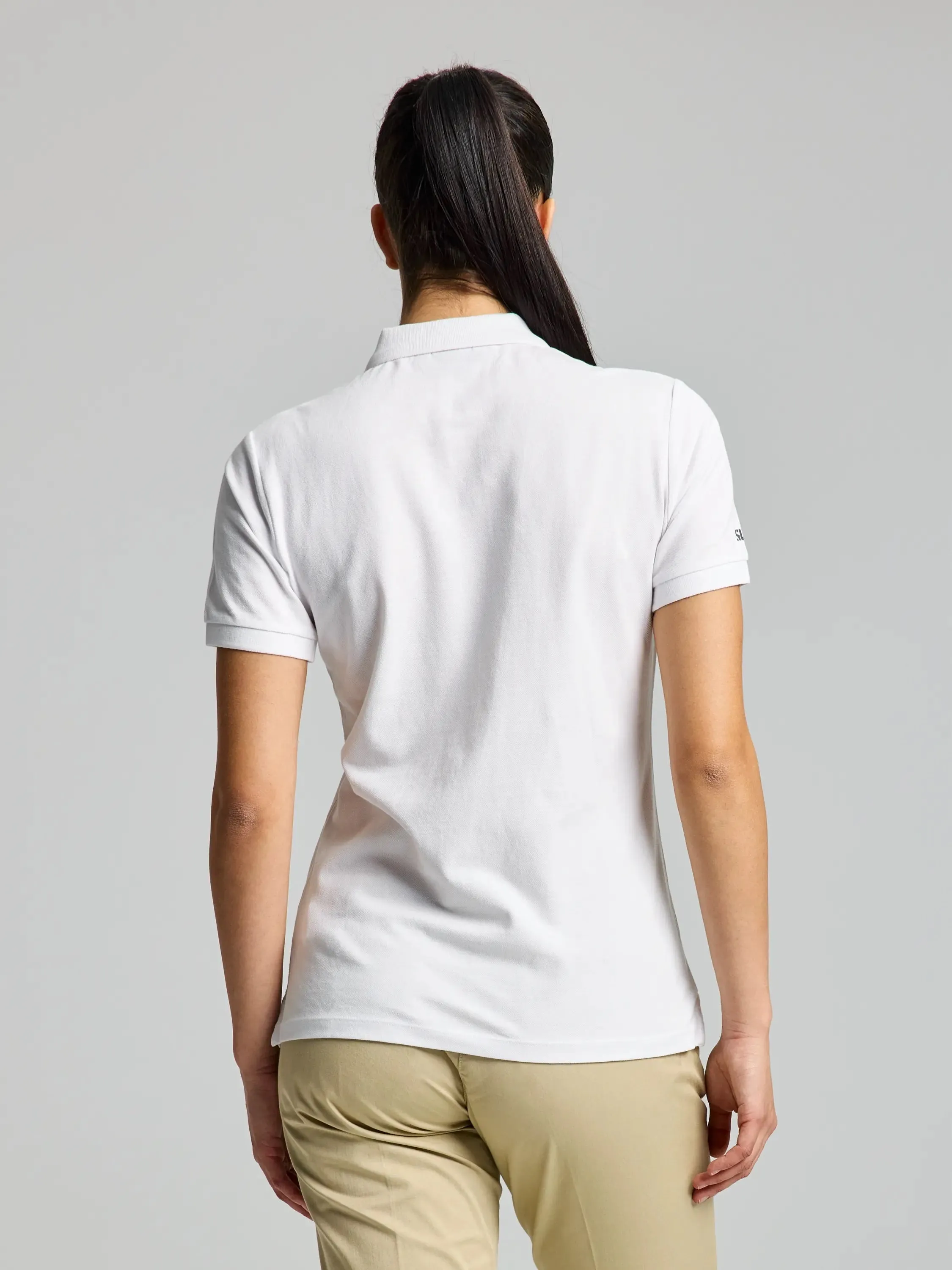   FIV DECK WOMAN POLO SHORT SLEEVE Women's Cotton Short Sleeve Polo