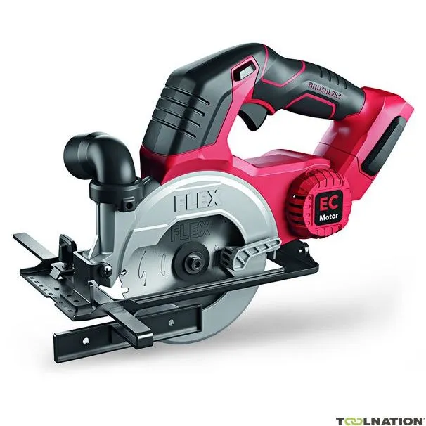 Flex-tools 517674 CS 45 18.0-EC C Sega circolare compatta a batteria con cappa a pendolo 18V senza batterie e caricabatterie