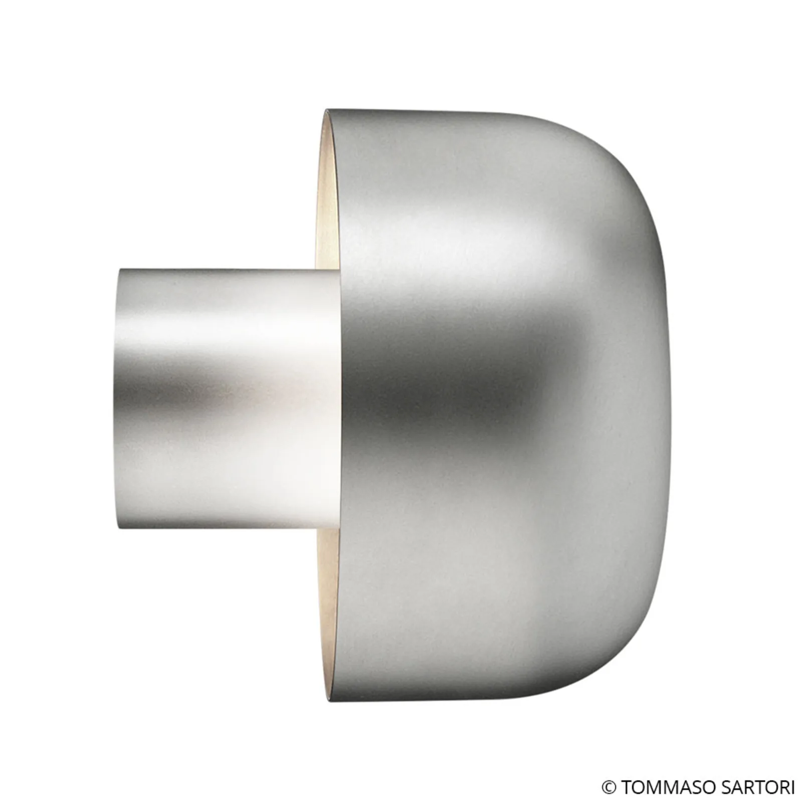 FLOS Bellhop applique da esterni, 4.000 K acciaio