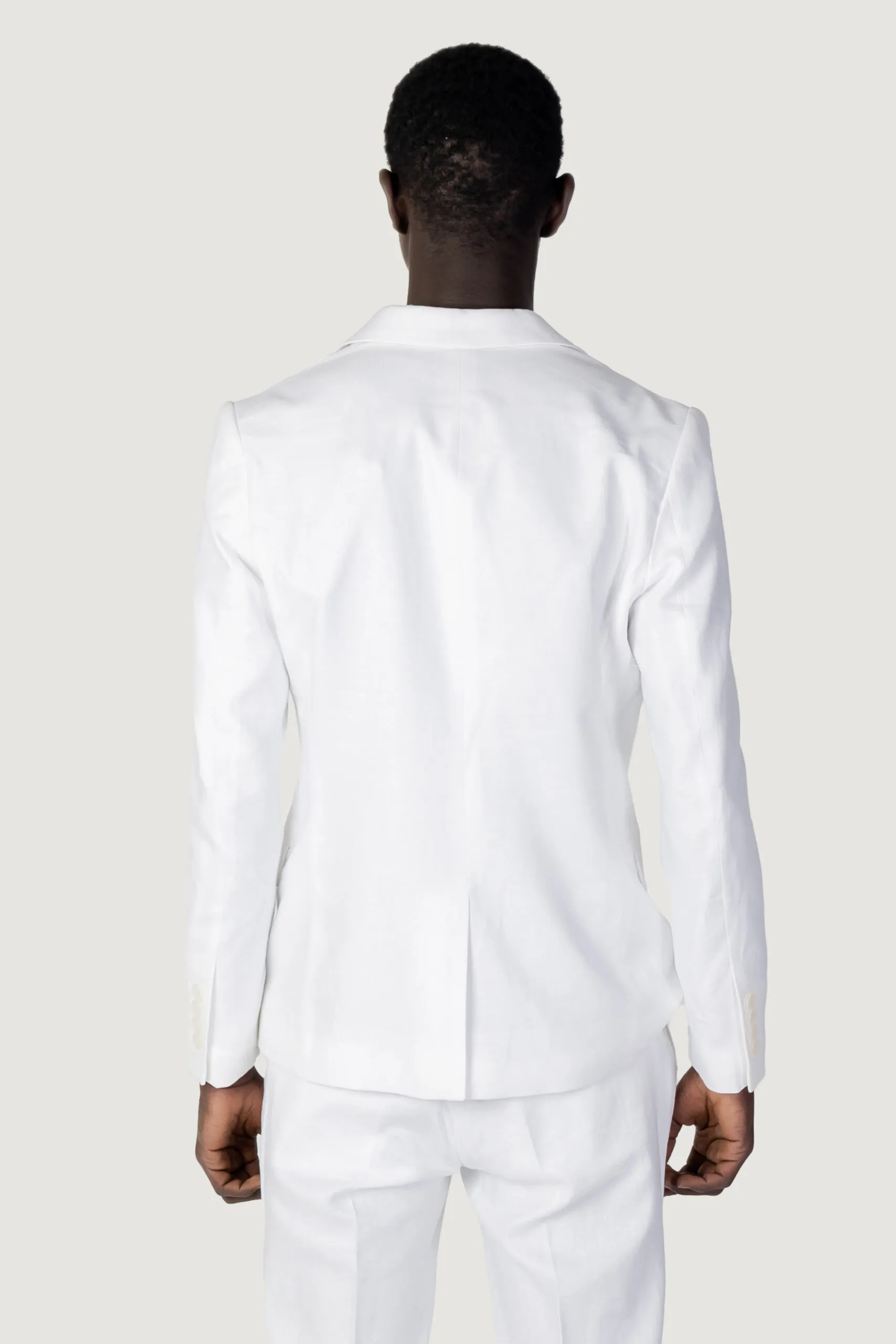 Giacca da completo Antony Morato giacca zelda slim fit in tessuto Bianco