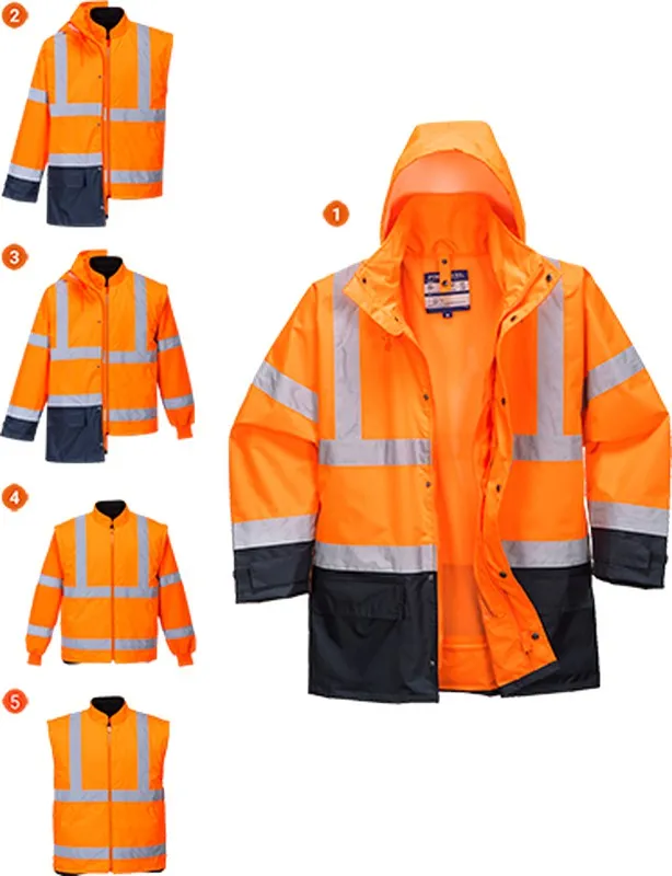 Giacca Executive 5 in 1 Hi-Vis