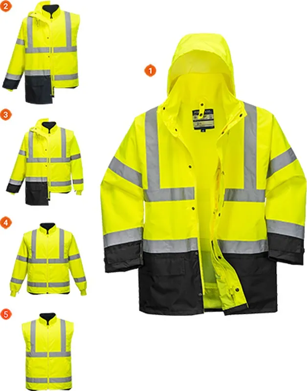 Giacca Executive 5 in 1 Hi-Vis
