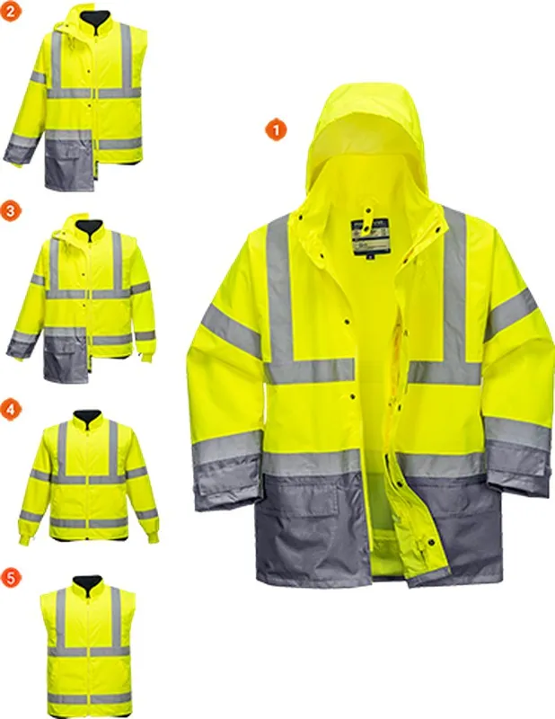 Giacca Executive 5 in 1 Hi-Vis
