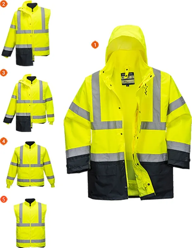 Giacca Executive 5 in 1 Hi-Vis