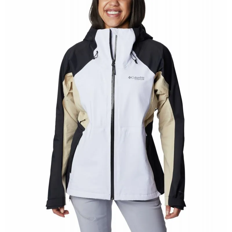 Giacca impermeabile Columbia Mazama Trail™ Shell (Purple Tint, Black) donna