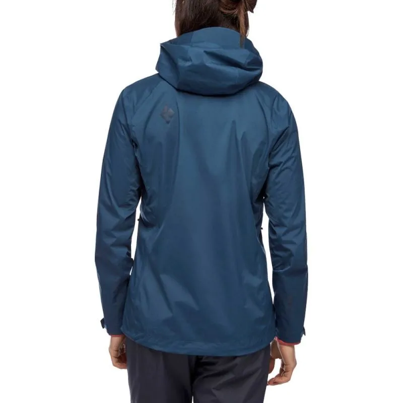 Giacca impermeabile da donna Black Diamond Stromline Stretch Rain Shell (Ink Blue)