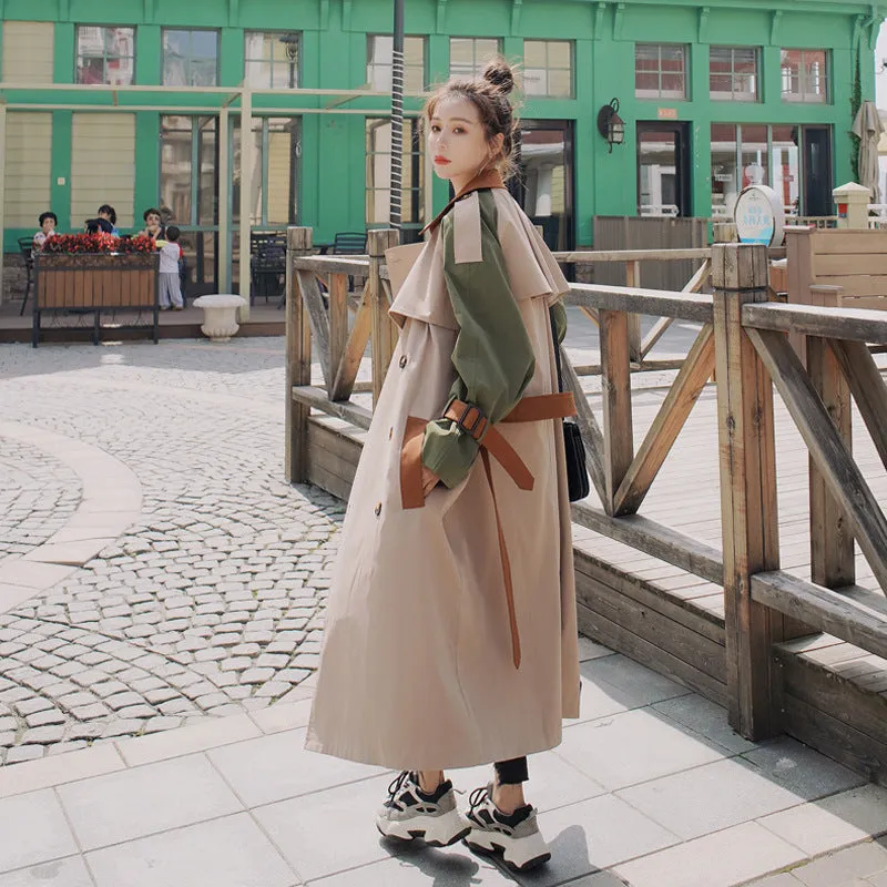 Giacca trench elegante per le mezze stagioni da donna