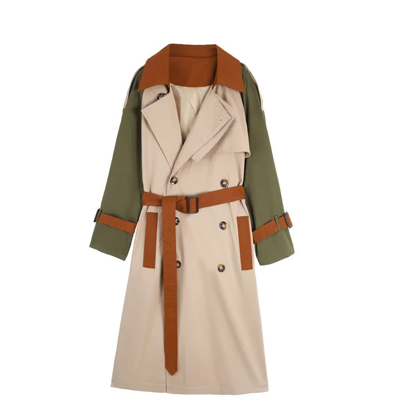 Giacca trench elegante per le mezze stagioni da donna
