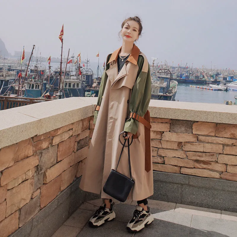 Giacca trench elegante per le mezze stagioni da donna