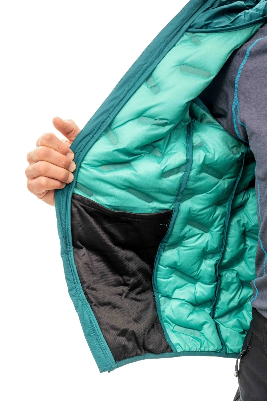 Giacca uomo termica softshell traspirante e idrorepellente, trekking e outdoor