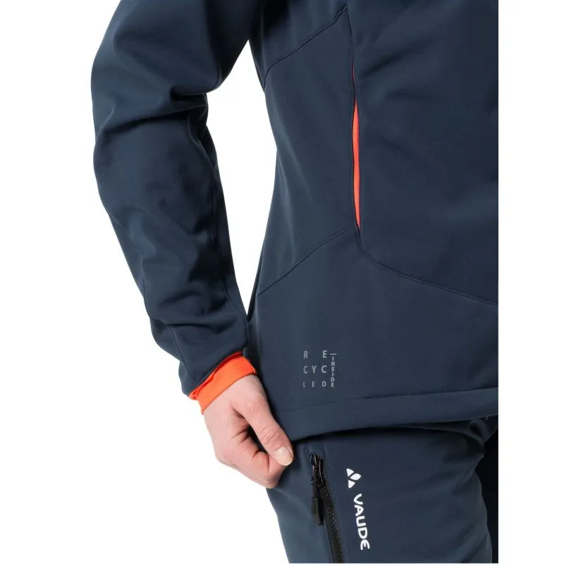 Giacca Vaude Qimsa softshell (Dark sea uni) Donna