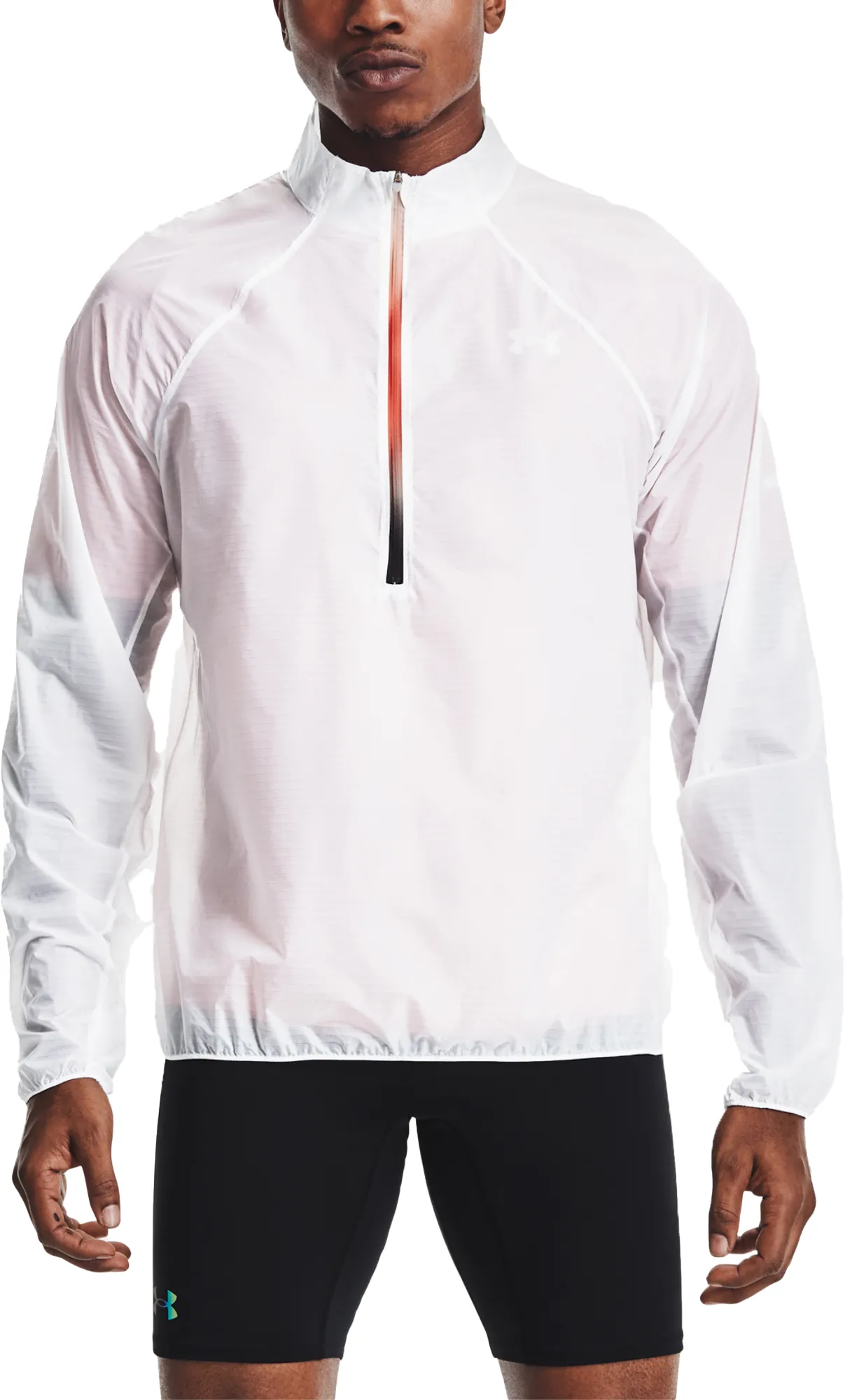 Giacche Under Armour UA Impasse Flow 1/2 Zip-WHT