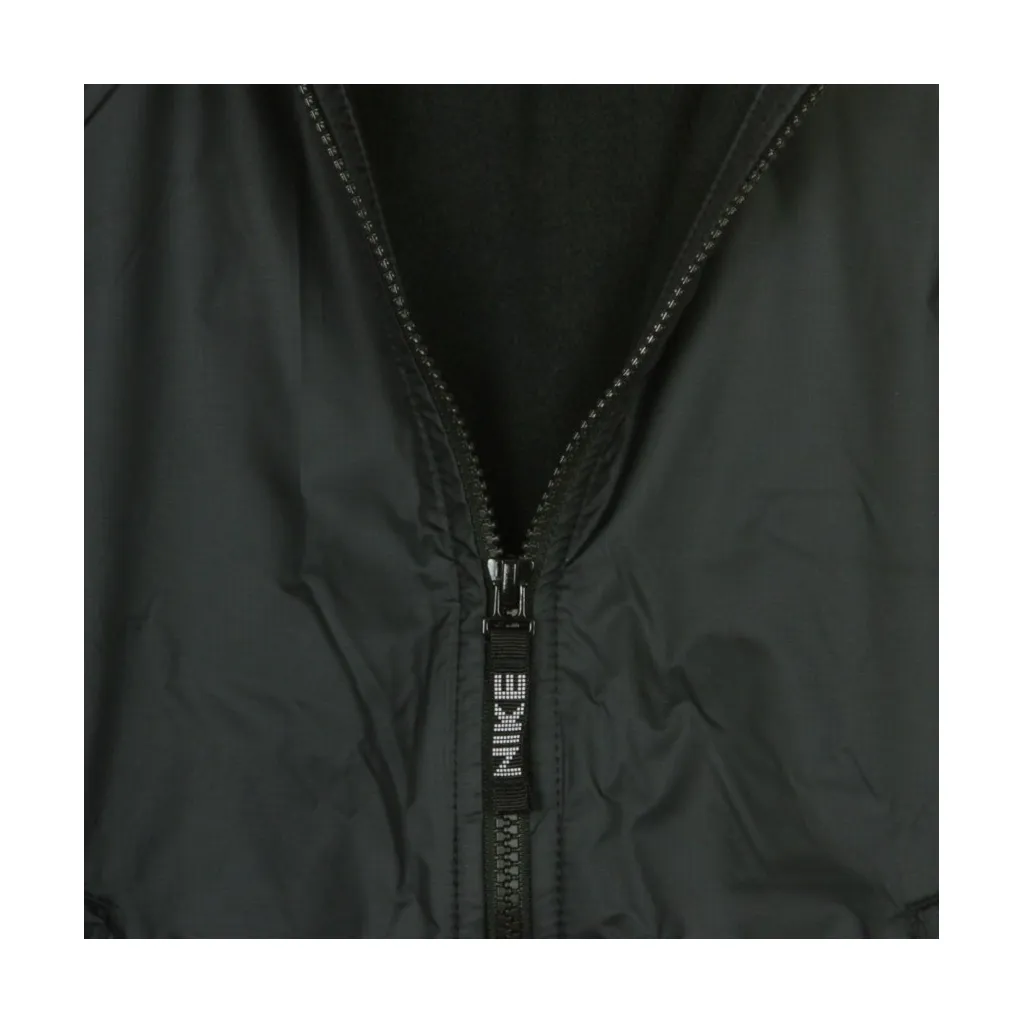giaccone bambino sportswear fleece lined BLACK/BLACK/WHITE