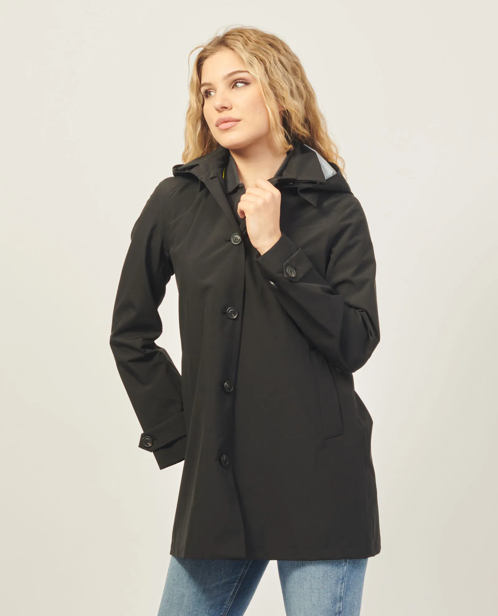 Giubbotto donna Save the Duck impermeabile con cappuccio
