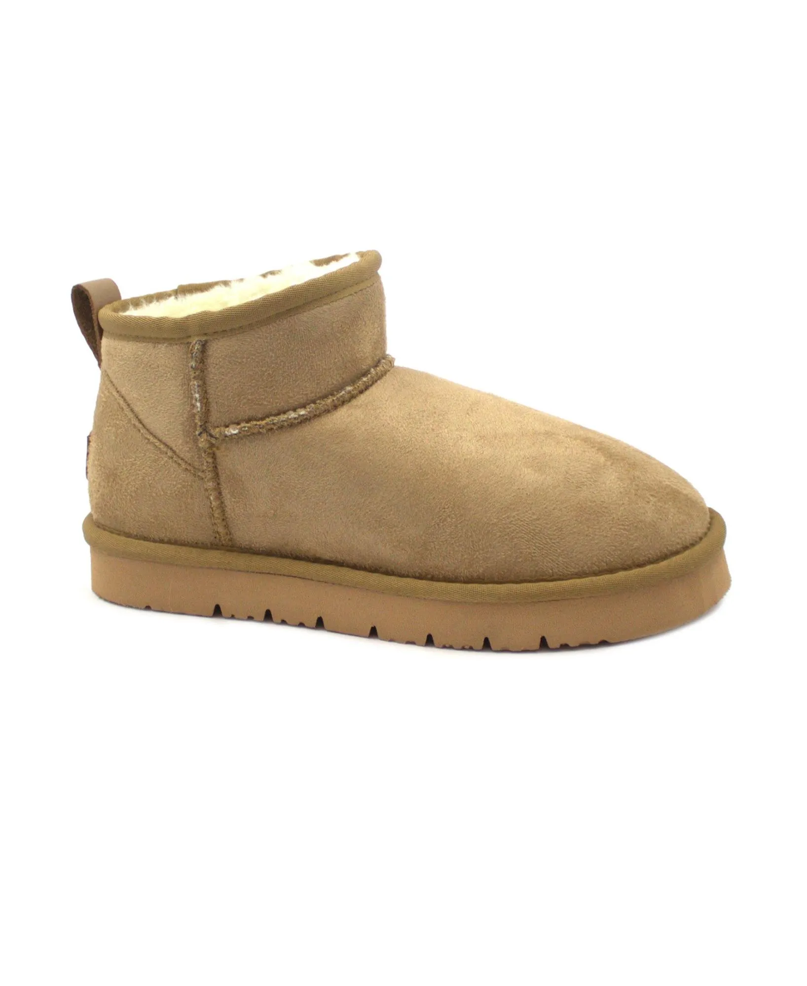 GRUNLAND CHEF PO2702 cuoio donna polacchino stivaletti pelo