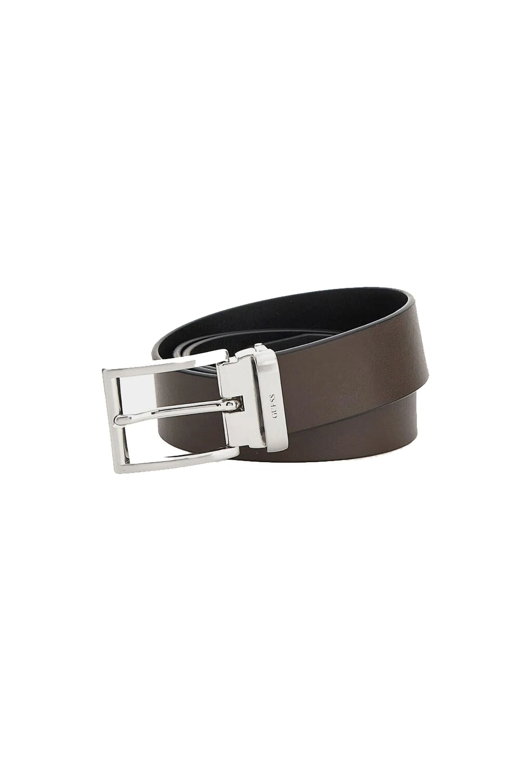 GUESS Cintura Uomo Reversibile Black Brown BM7657LEA35