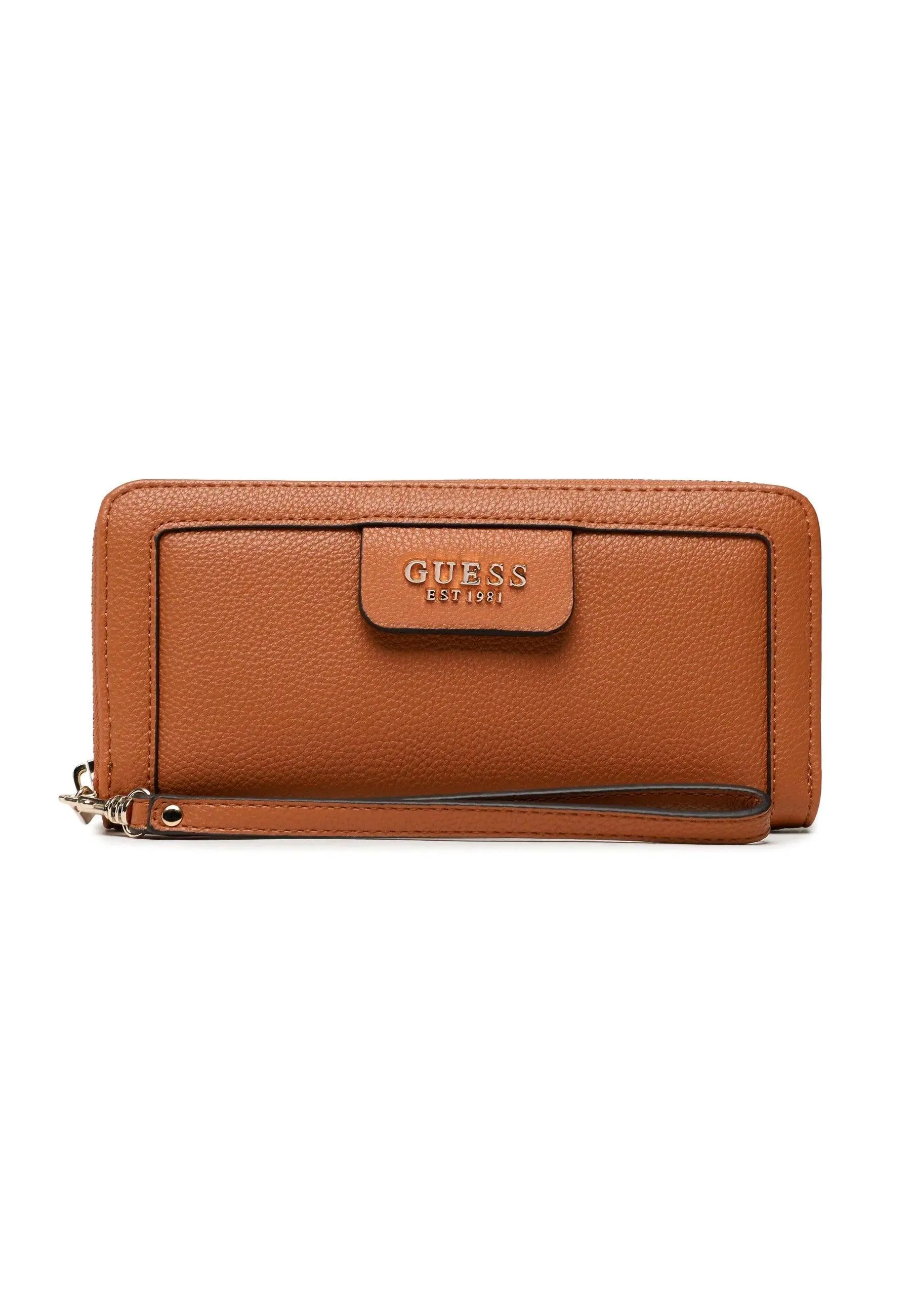 GUESS Eco Angy Portafoglio Donna Cognac EVG896546