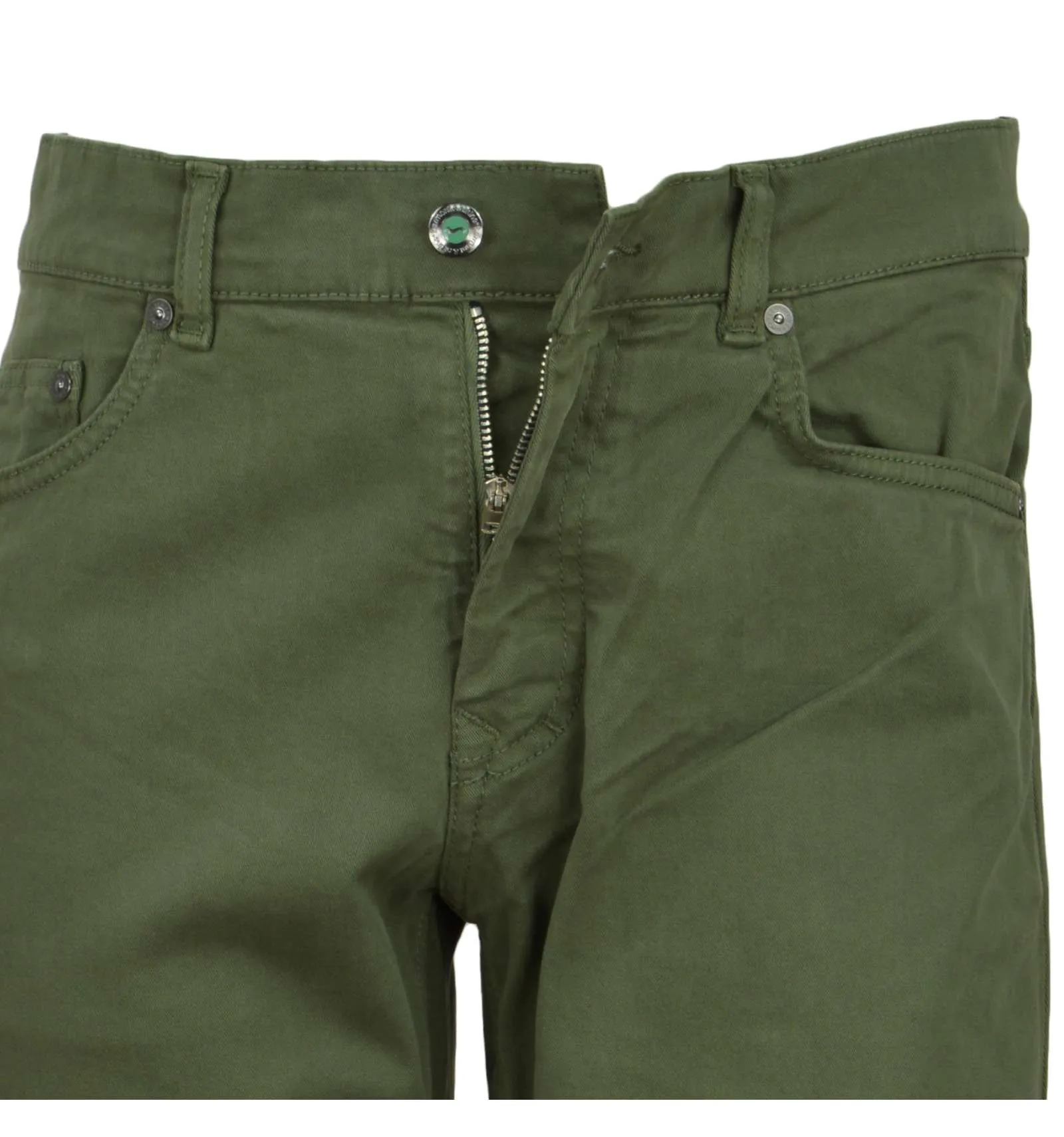 HARMONT & BLAINE uomo pantalone verde NARROW FIT WNI001 053022 630