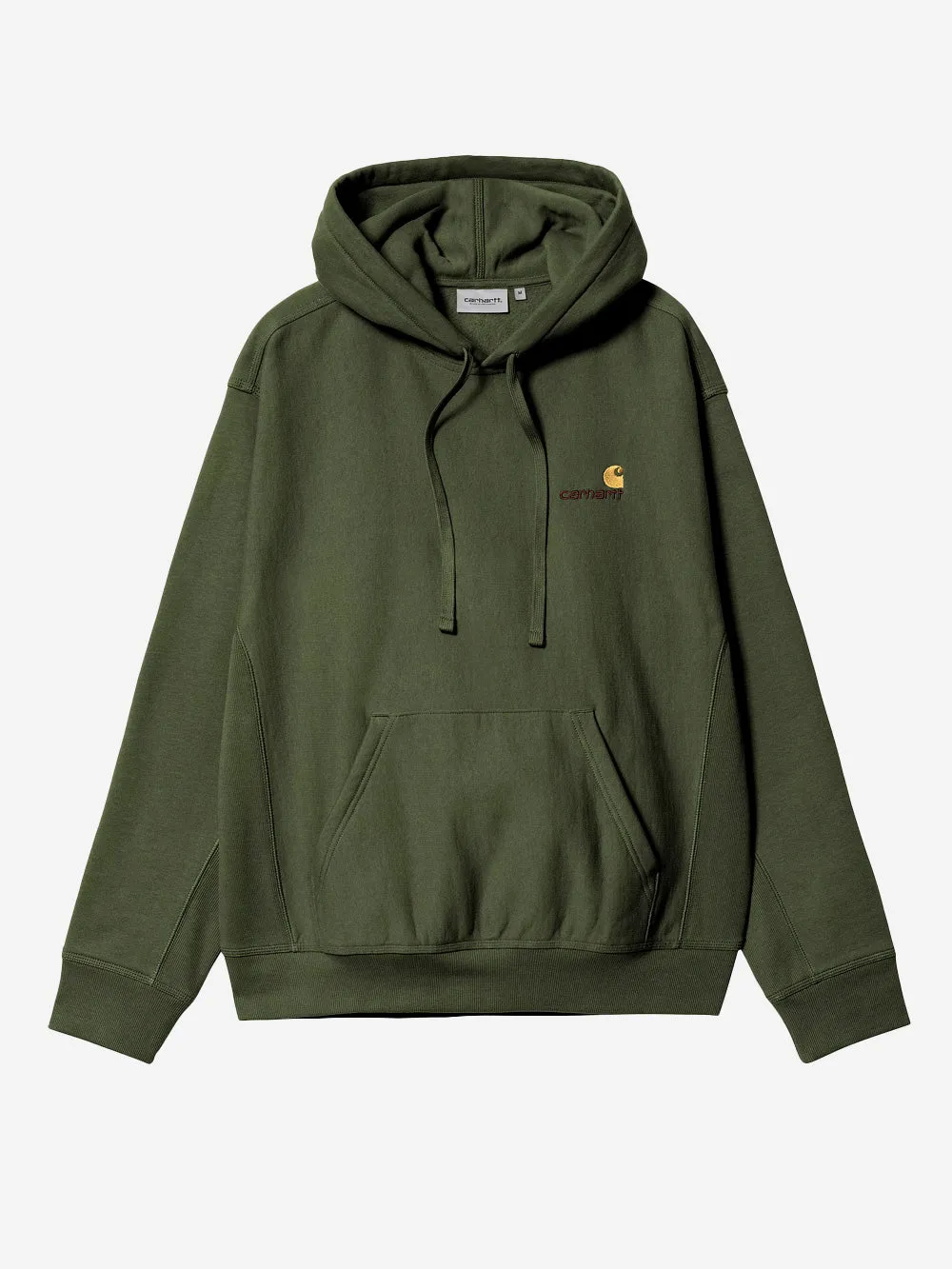 Hoodie American Script verde