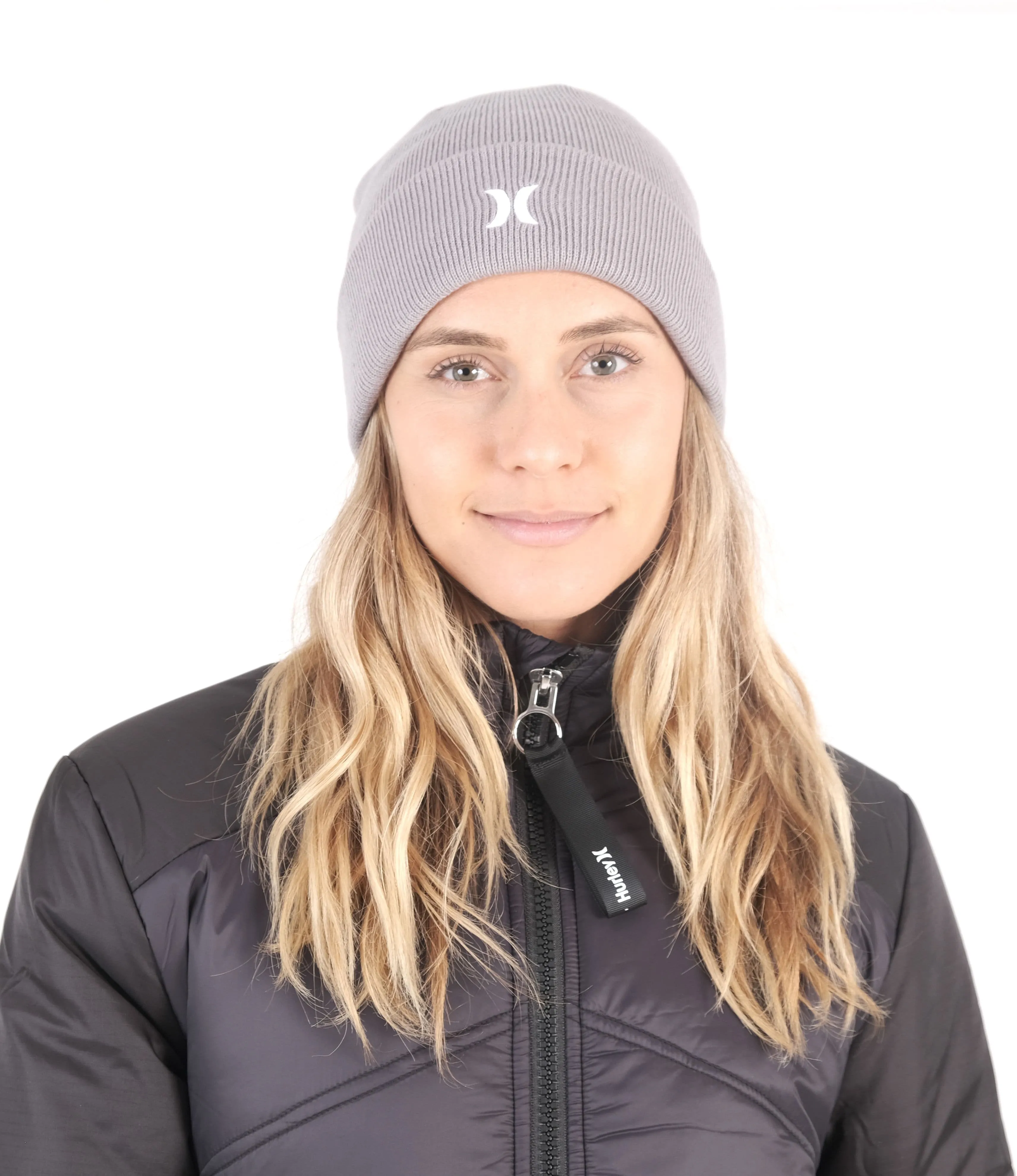 Icon Cuff Beanie Grey