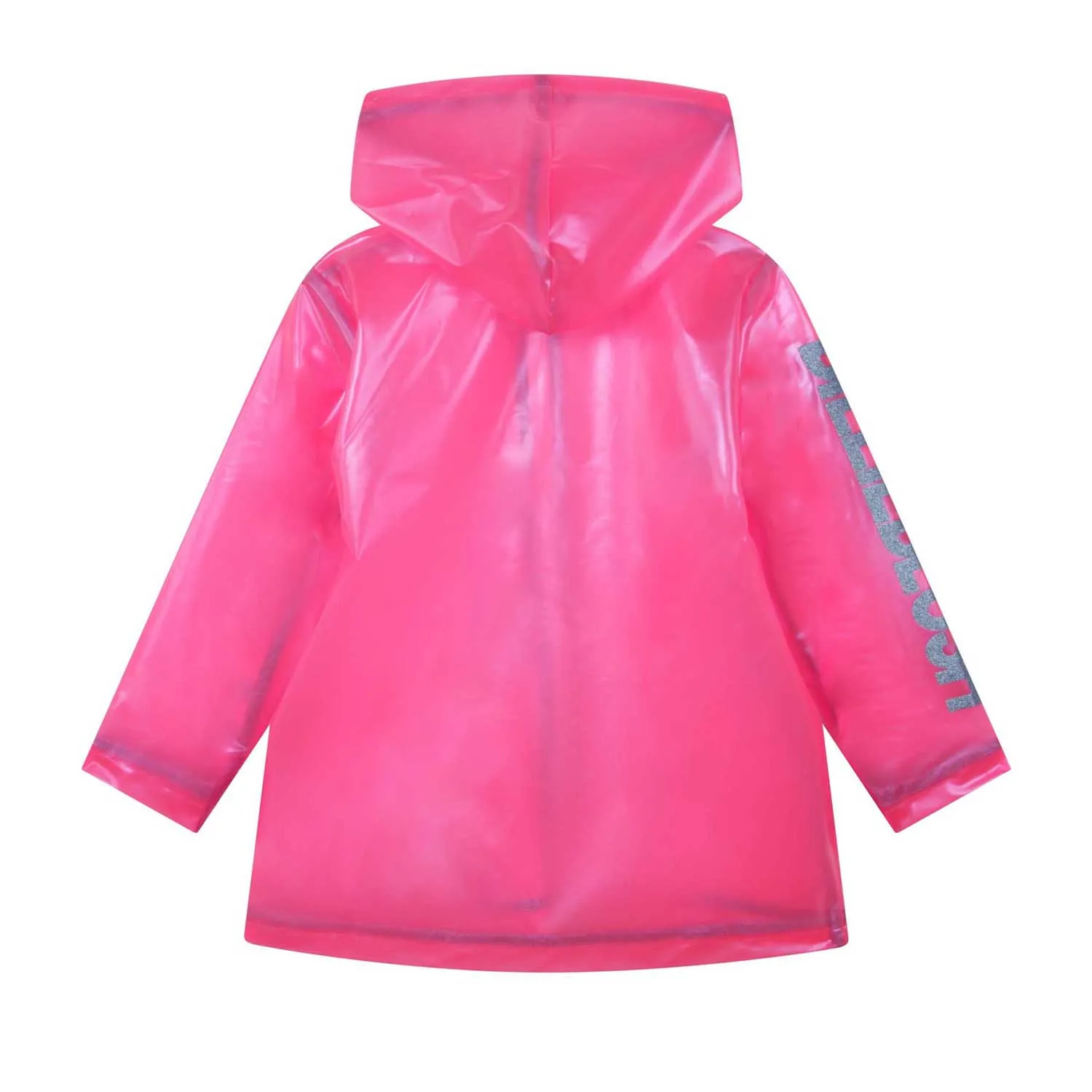 Impermeabile Rosa Fluo Bambina