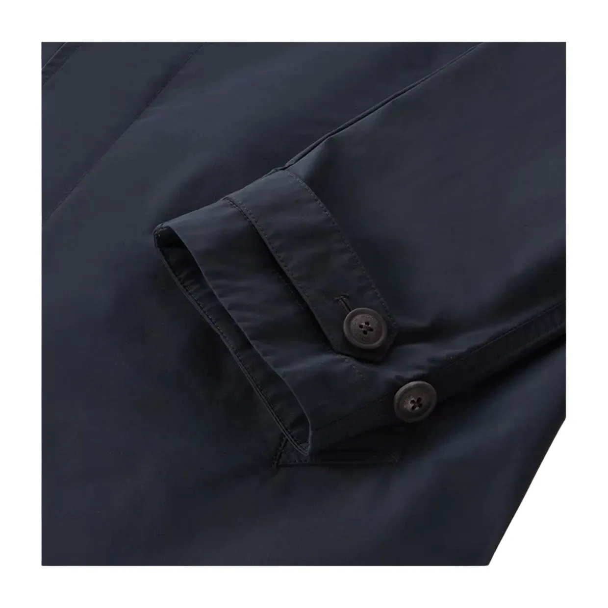 Impermeabile Uomo Woolrich City Blu