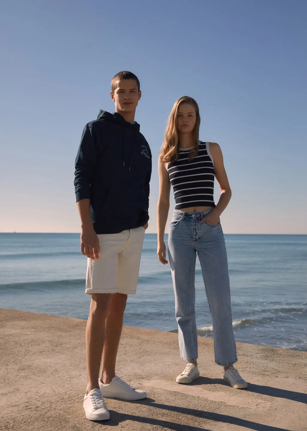 Jeans risvolto in vita