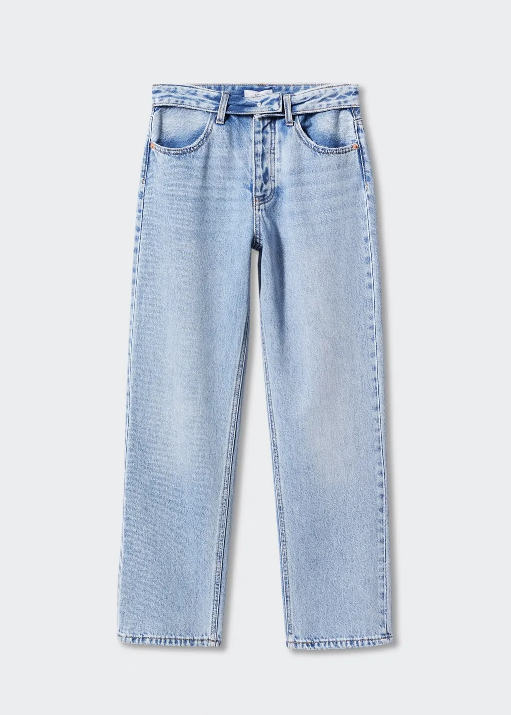 Jeans risvolto in vita