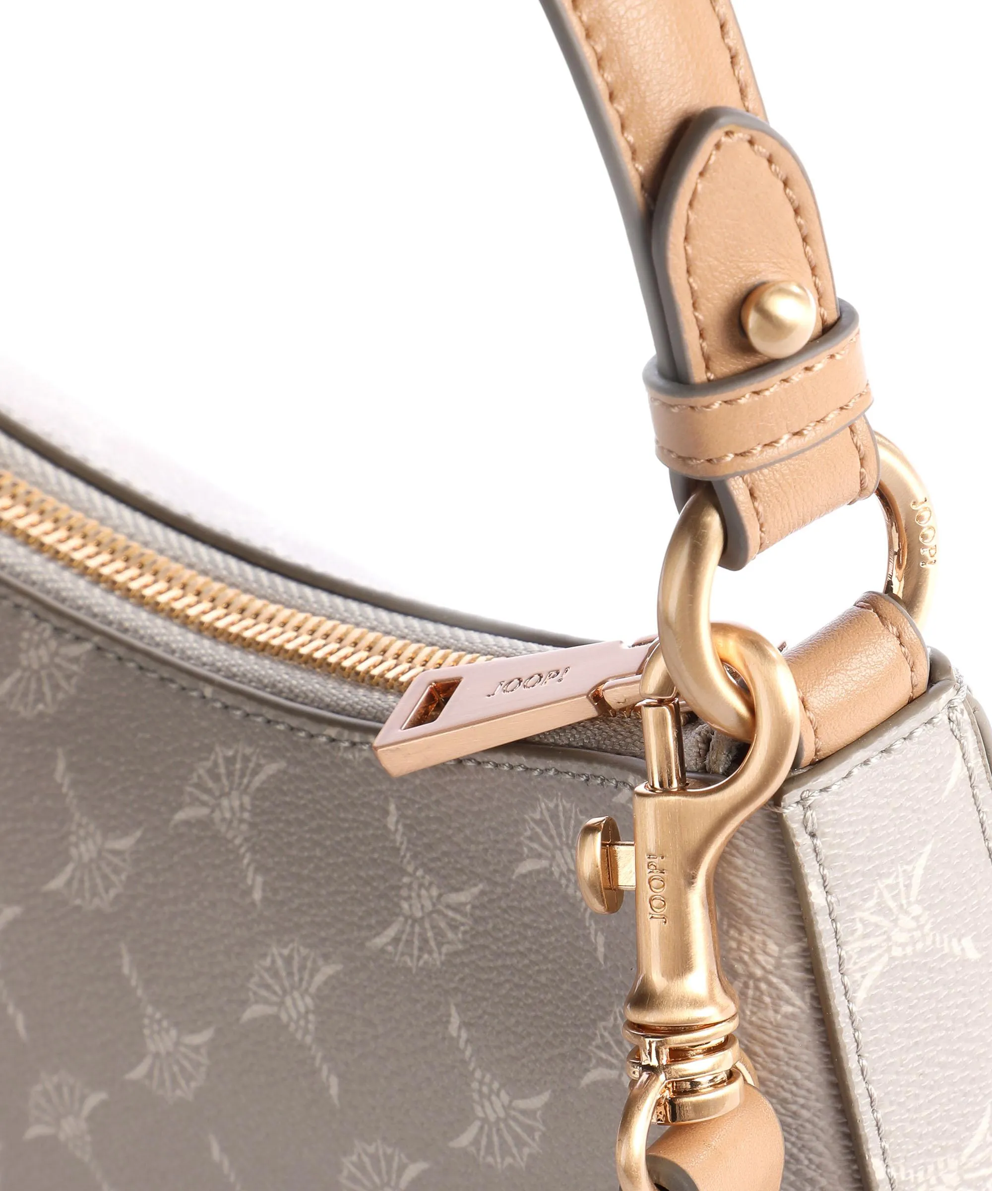  JOOP! Cortina Loreen Borsa hobo pelle sintetica grigio chiaro  