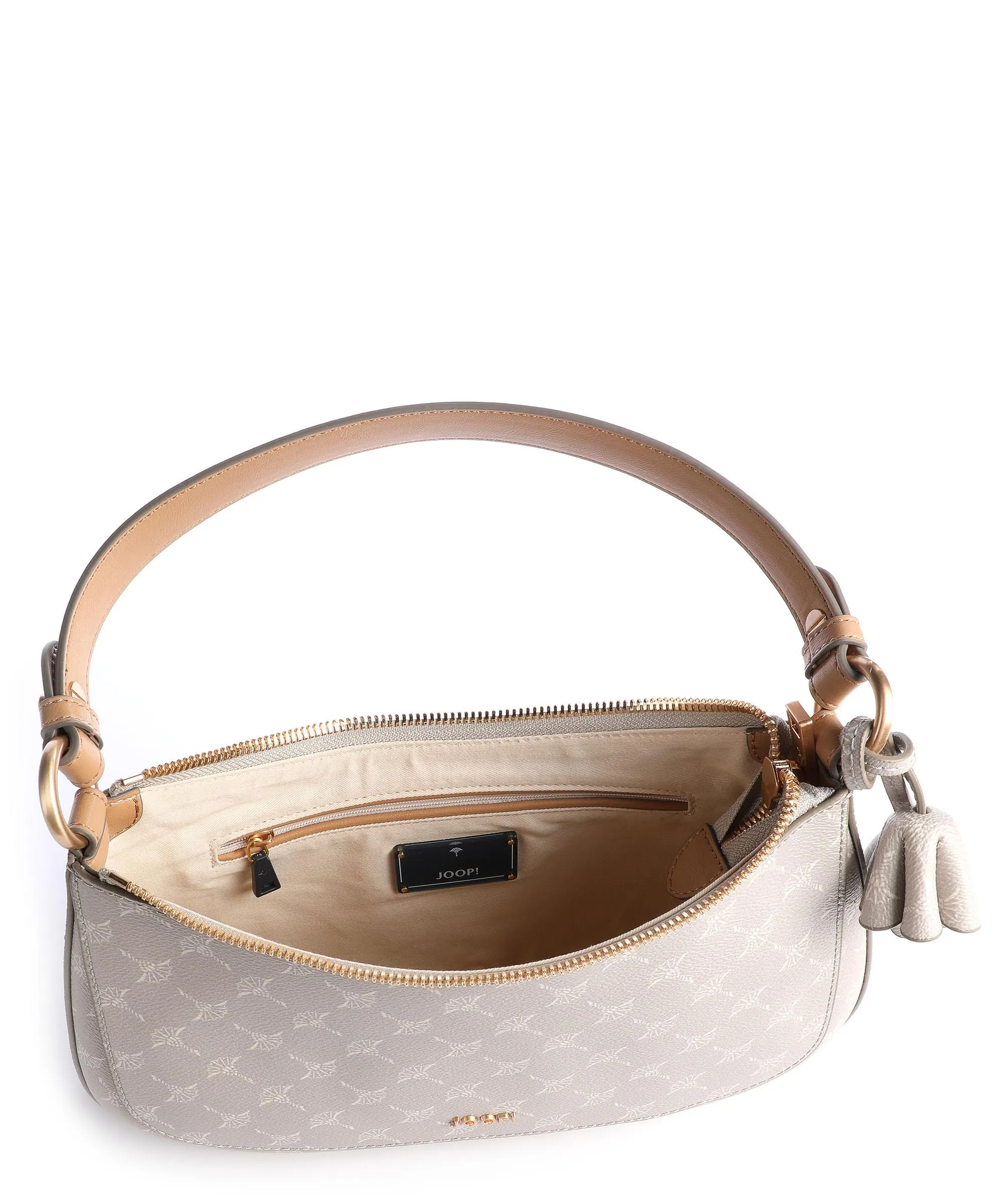  JOOP! Cortina Loreen Borsa hobo pelle sintetica grigio chiaro  