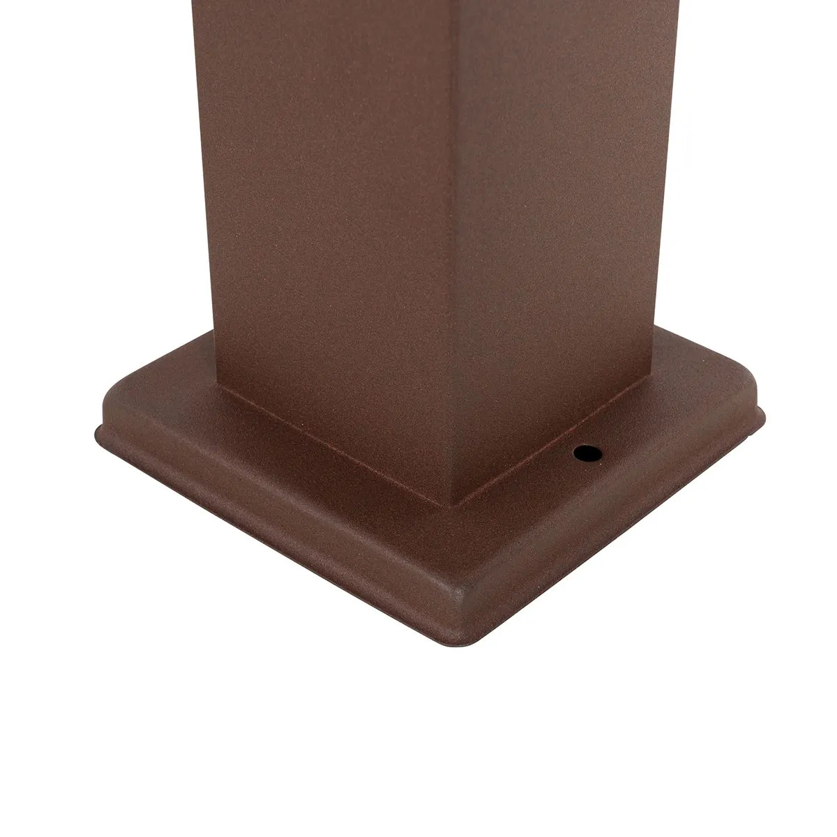 Lampada da esterno marrone ruggine 80 cm con presa IP44 - Malios