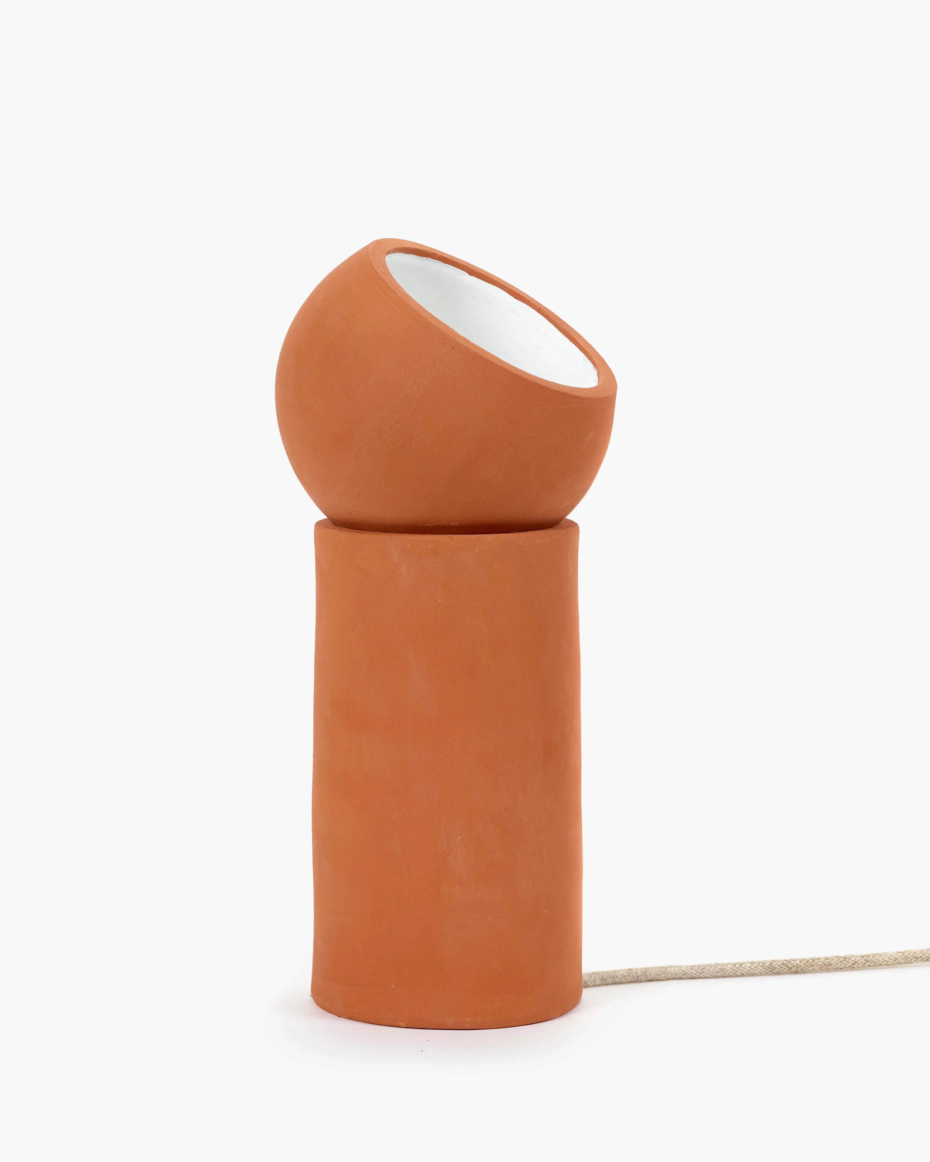 Lampada da tavolo Terra M.jg{font-size:18px}Terracotta