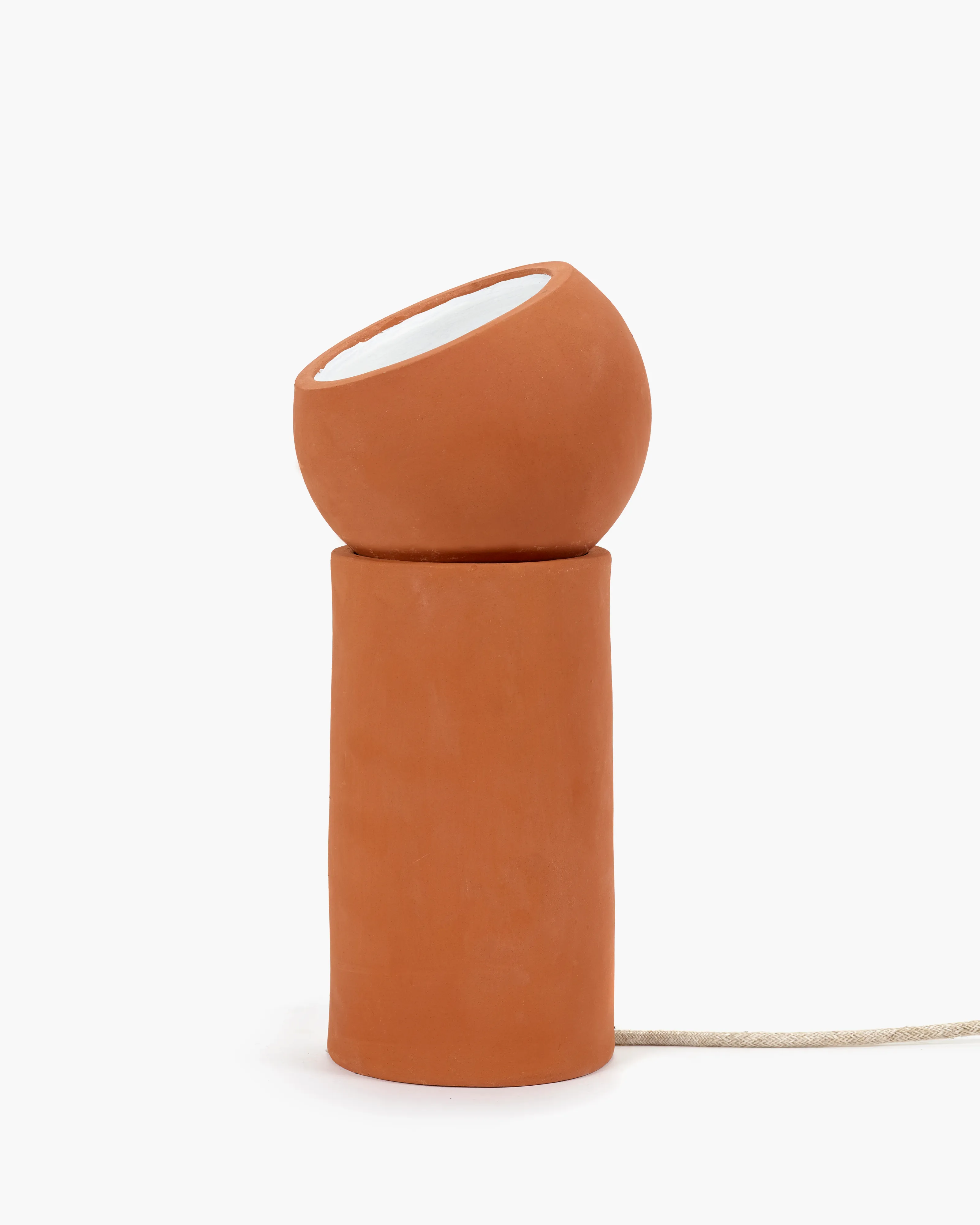 Lampada da tavolo Terra M.jg{font-size:18px}Terracotta