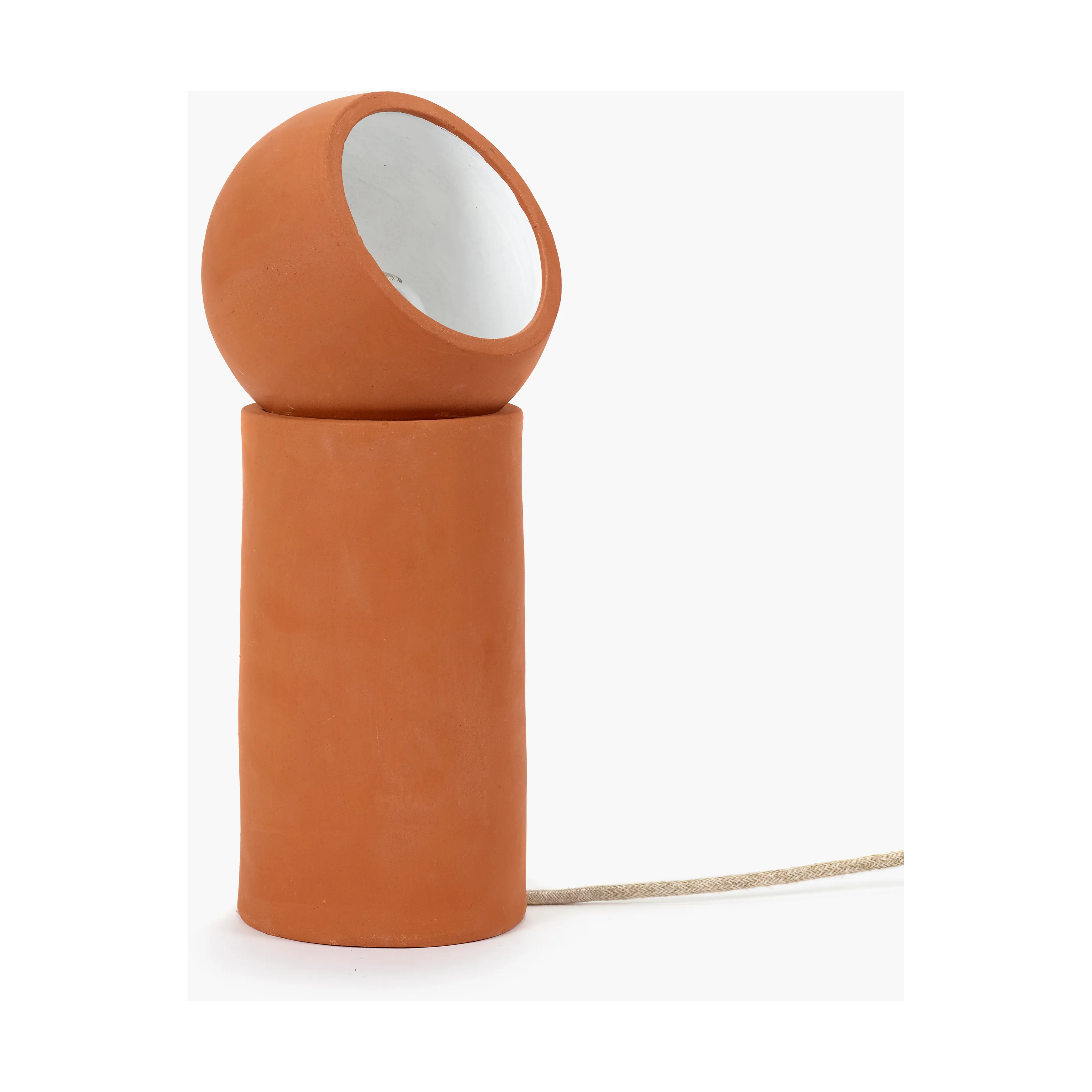 Lampada da tavolo Terra M.jg{font-size:18px}Terracotta