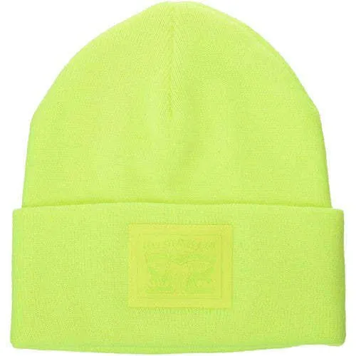 Levi's Cappello Lana Beanie Toppa Classic Lemon Green