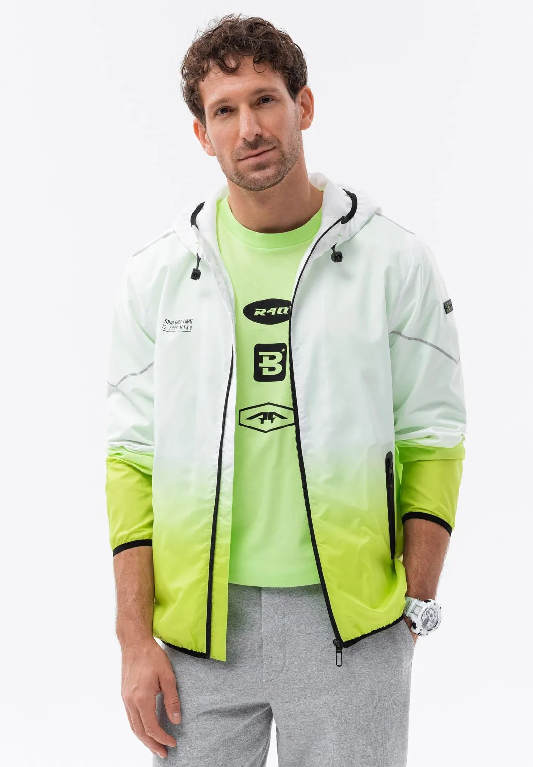LIGHTWEIGHT SPORTS WITH EFFECT - Giacca sportiva