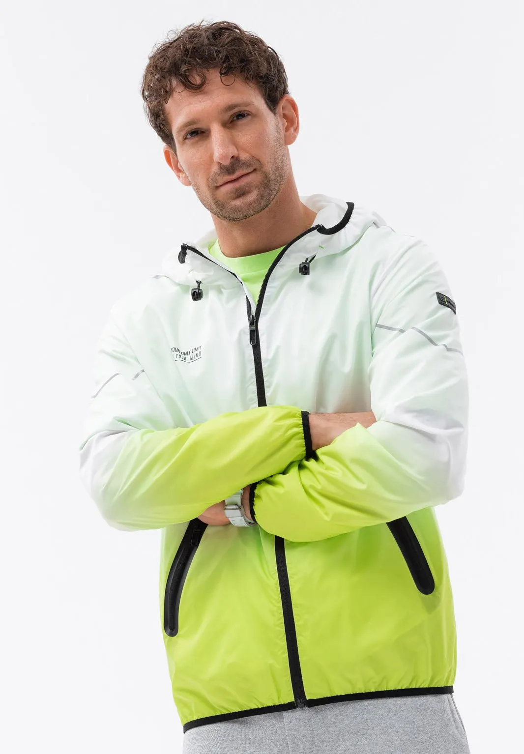 LIGHTWEIGHT SPORTS WITH EFFECT - Giacca sportiva