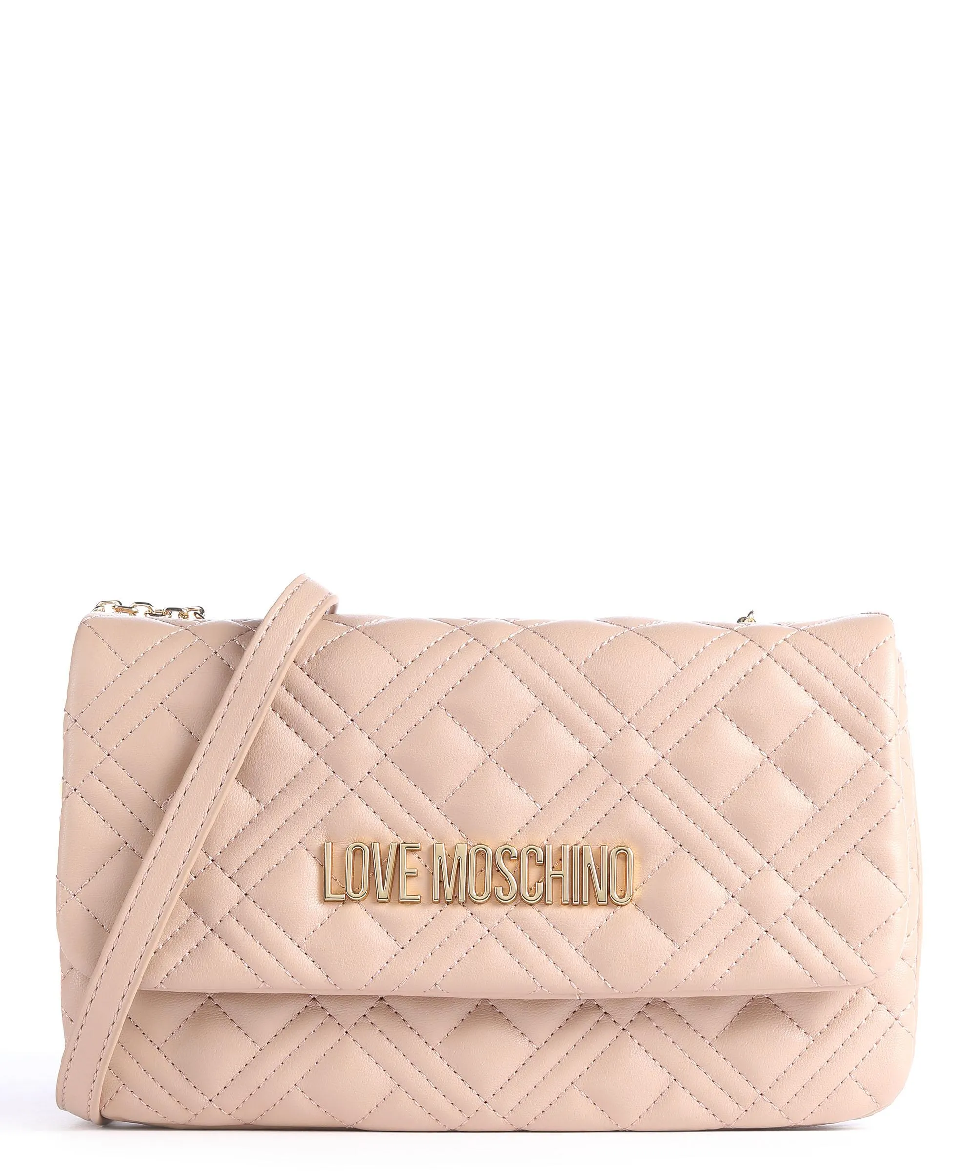  Love Moschino Smart Daily Borsa a tracolla pelle sintetica nude  