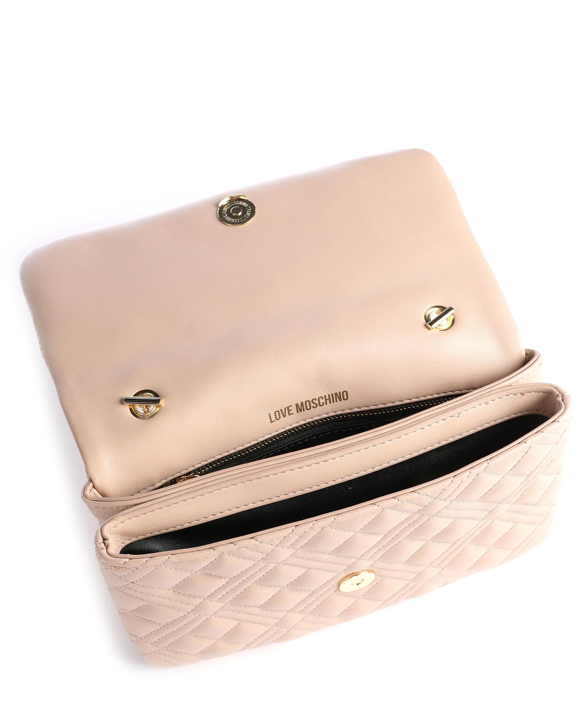  Love Moschino Smart Daily Borsa a tracolla pelle sintetica nude  