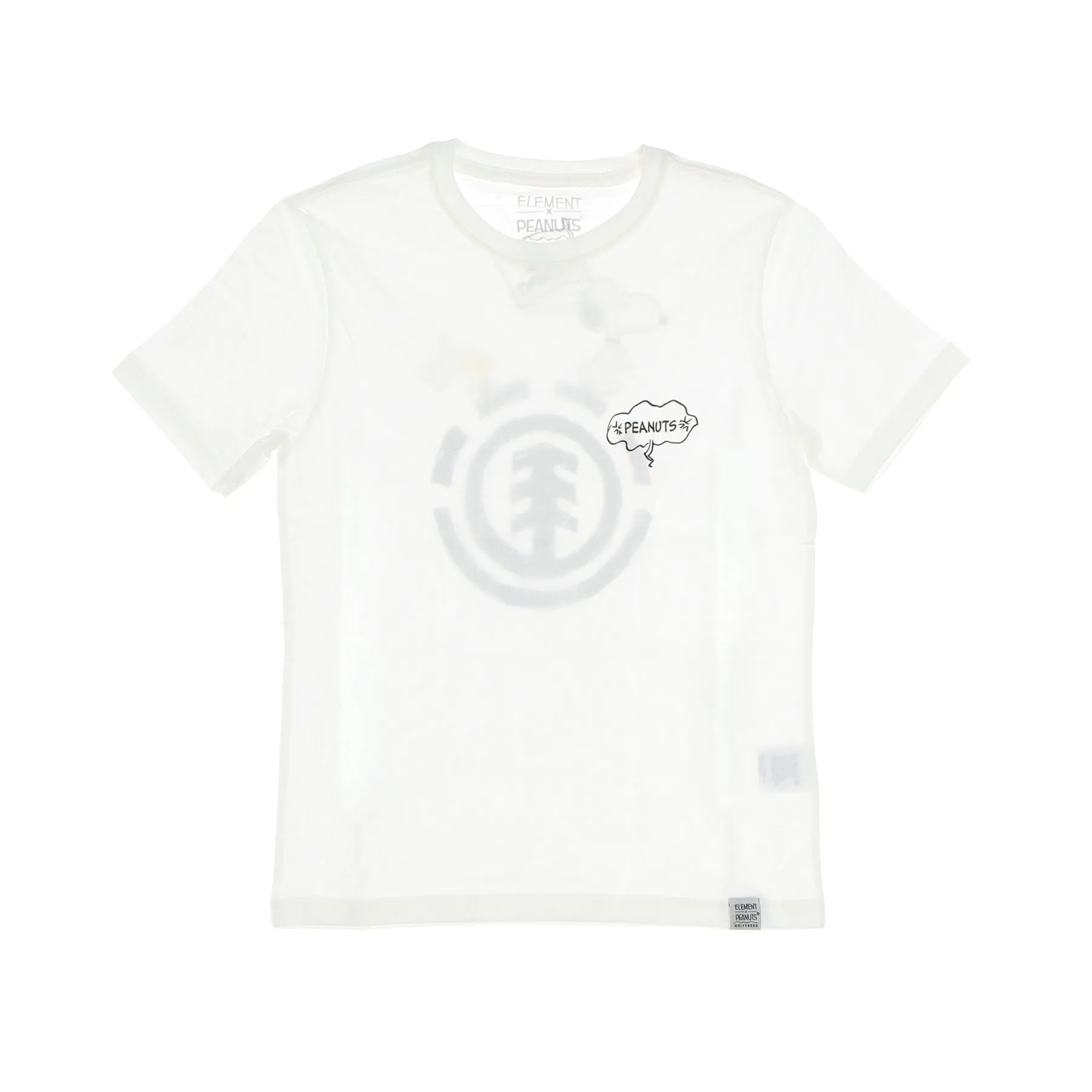 Maglietta Bambino Peanuts Slide Off White
