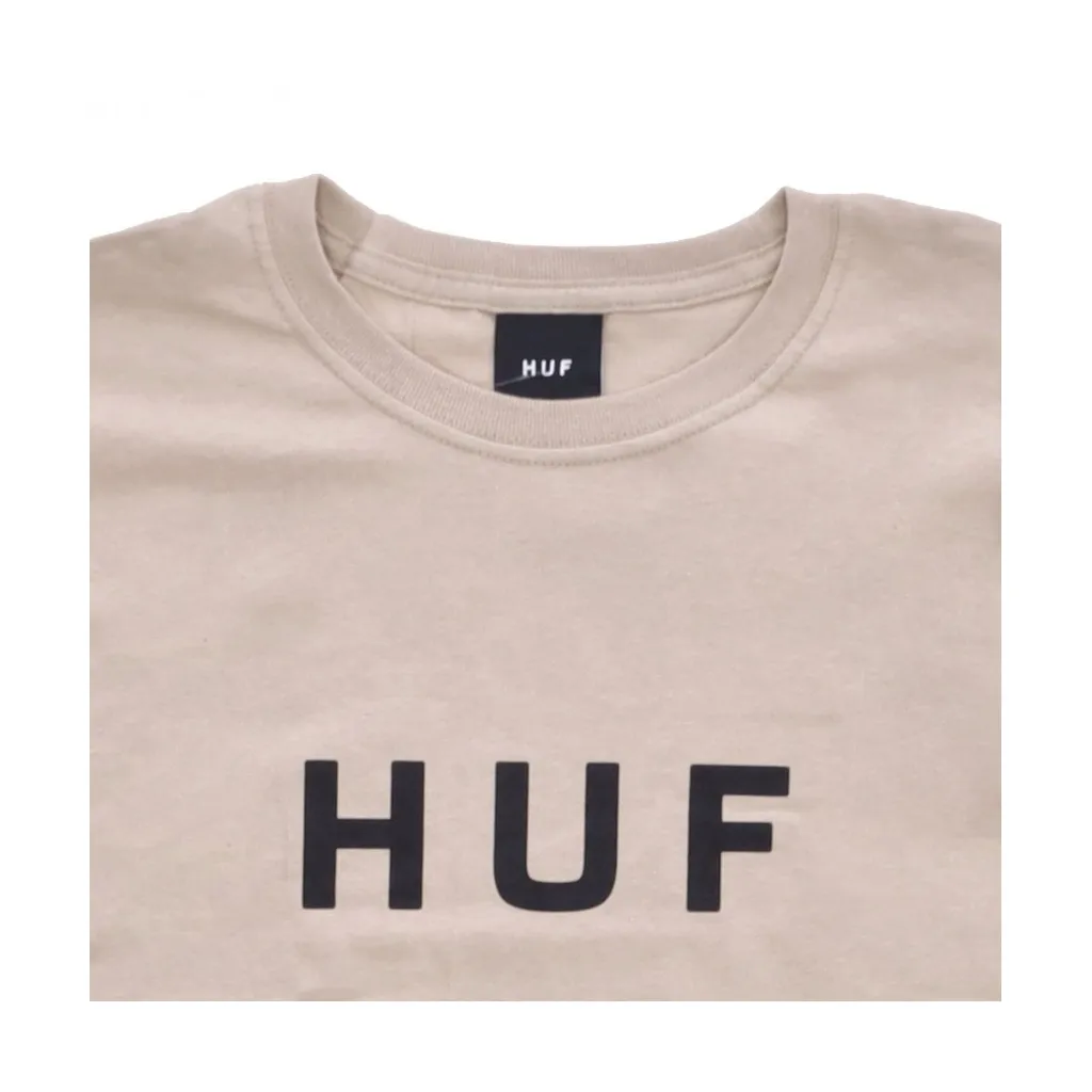maglietta uomo essentials og logo tee SAND