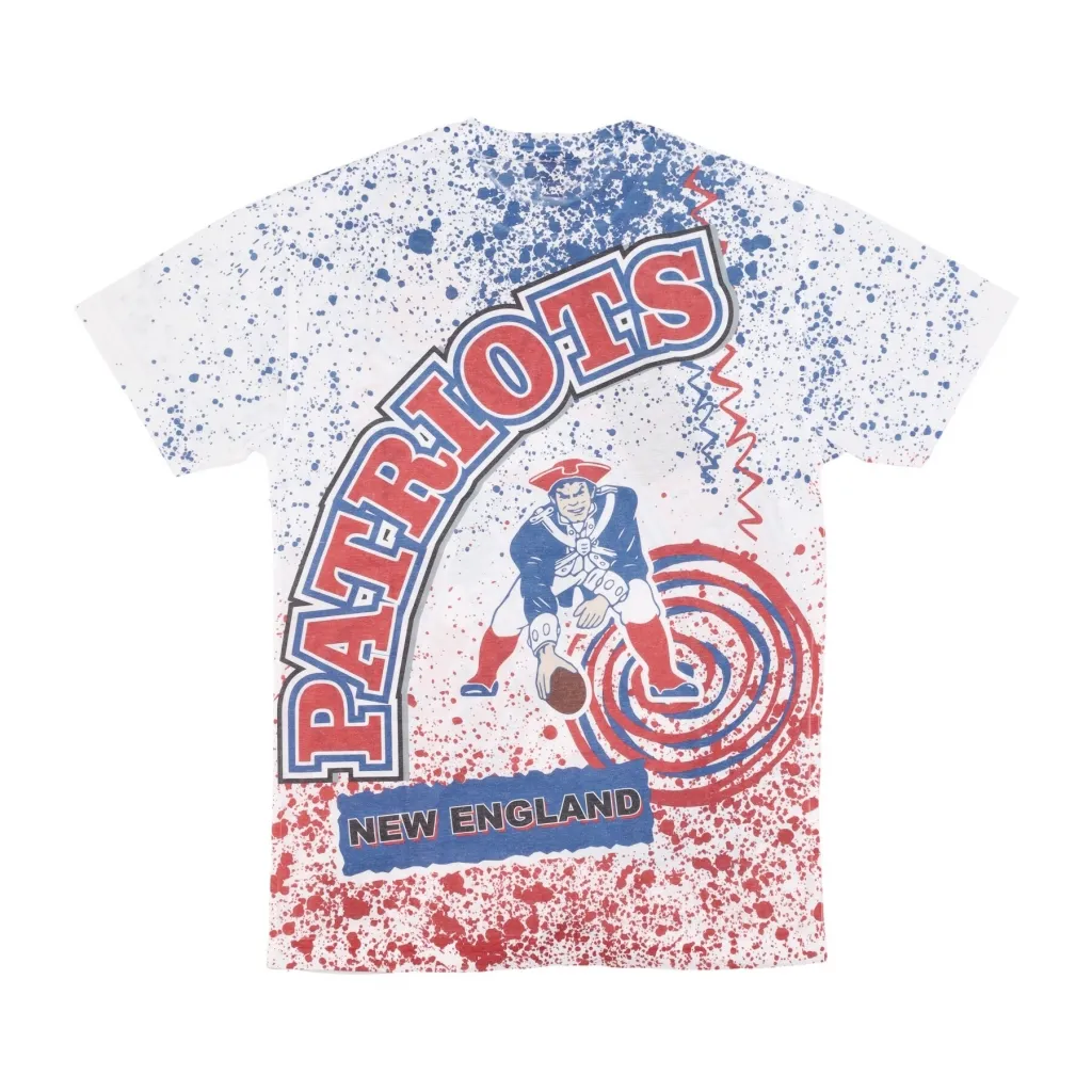 maglietta uomo nfl team burst sublimated tee neepat WHITE/ORIGINAL TEAM COLORS